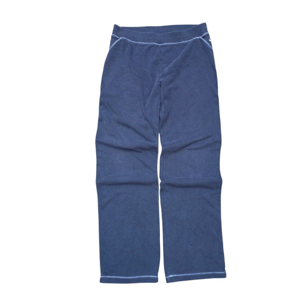 Nike Vintage Navy blue Wide Leg Sweatpants Size M
